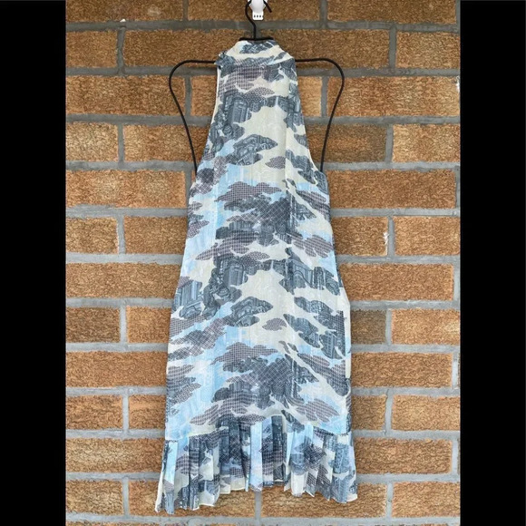 Shanghai Tang  silk sheer dress 10 - Picture 11 of 15